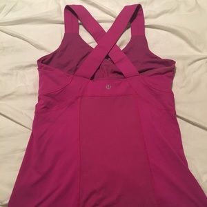 Lululemon Tank - Size 8 - Magenta